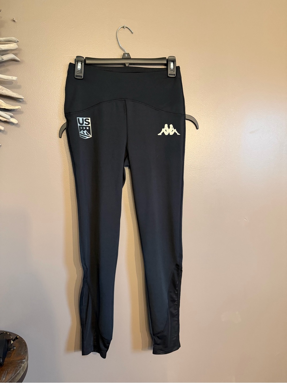 Kappa Women's US Ski Team Kombat Day leggings featuring the US Ski Team